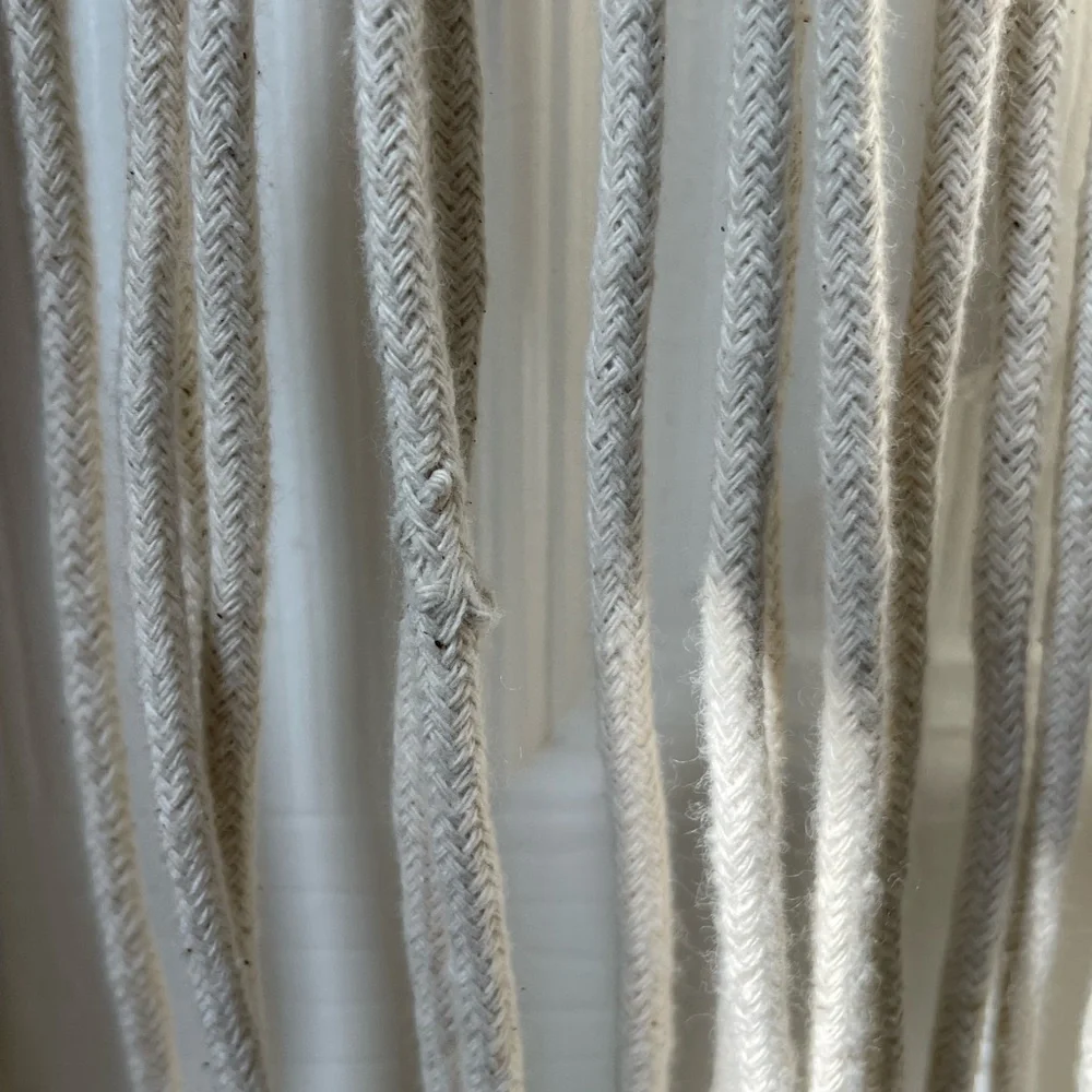 Elegant Cream Macrame Wall Hanging